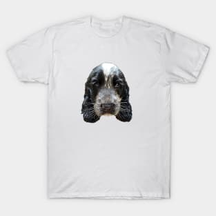 Cocker Spaniel Blue Roan Puppy Dog T-Shirt